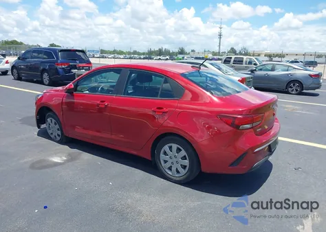 2021 Kia Rio S из США, поврежденный, VIN 3KPA24AD7ME426689